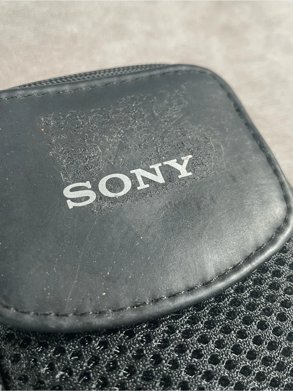 Sony Black Compact Camera Pouch Trio